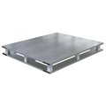 Vestil Aluminum Pallet, 47.875 in L, 40 in W, 5.0625 H AP-ST-4048-4W